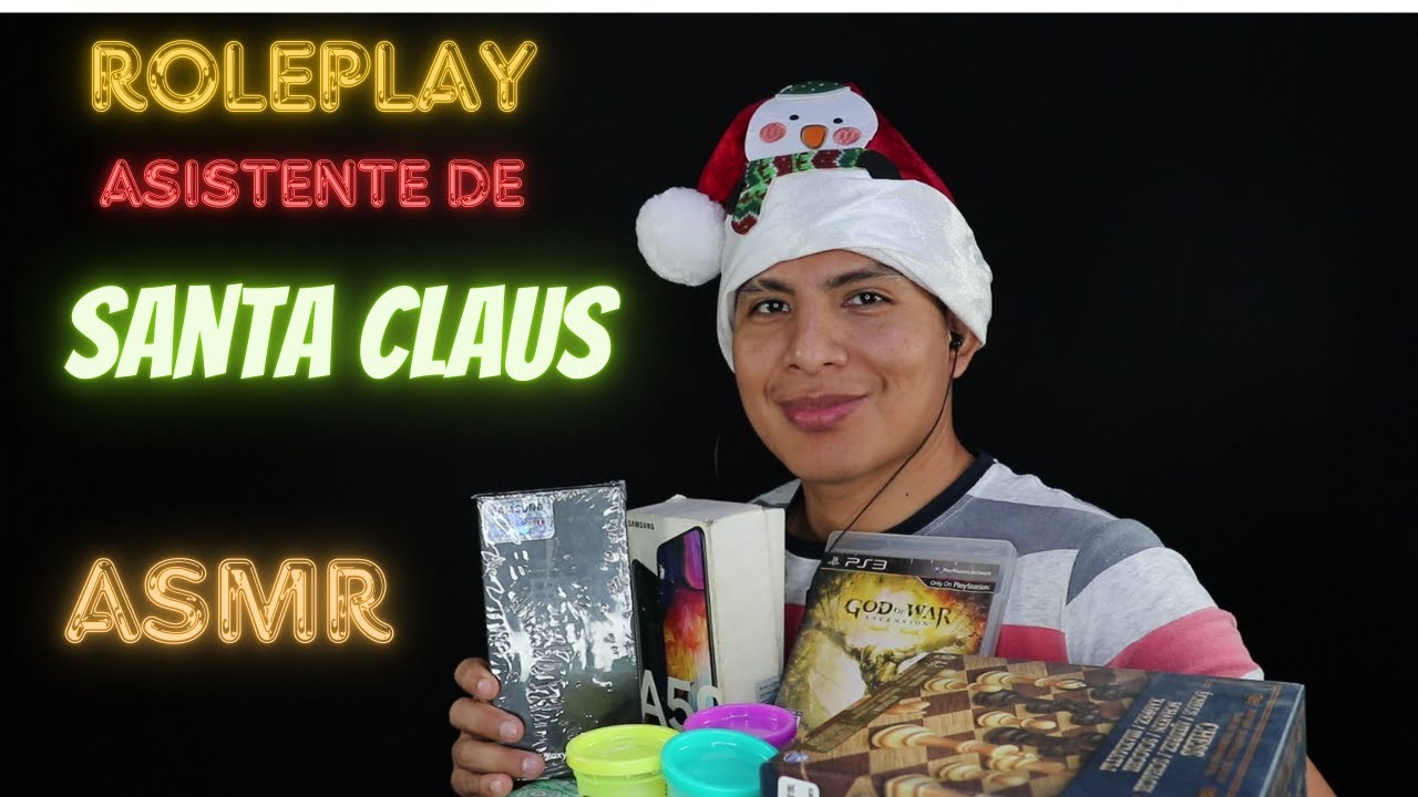 Asistente de Santa claus - Roleplay asmr