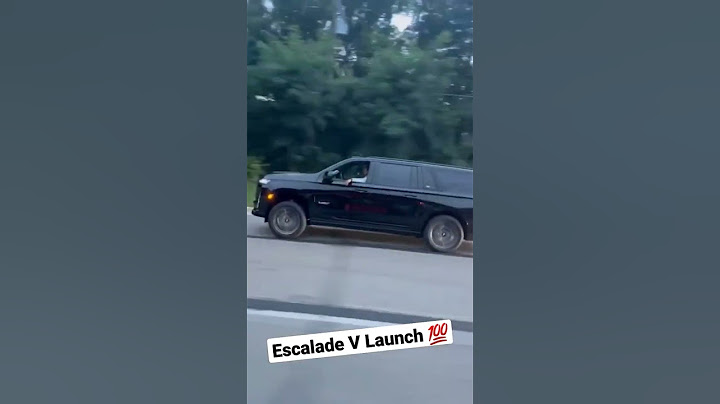 While I was in Detroit I had to test out the Escalade V! #escaladev #escalade #launch #shorts