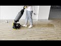 Mini Floor Scrubber With Battery Multifunctional Dual Brush Home Hotel Restaurant Floor Cleaning
