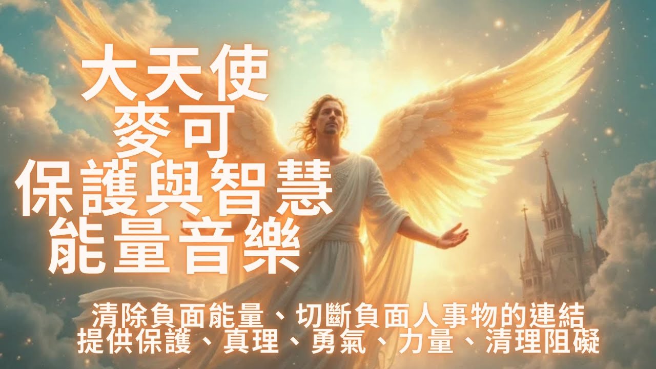 連結大天使麥可｜🙏⭐清除負面能量、切斷負面人事物的連結提供保護、真理、勇氣、力量、清理阻礙🦋🌱｜淇淇星球