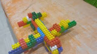 Как построить самолёт из лего.