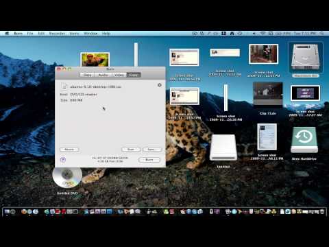 **How To Burn A ISO To A Disc**-Mac