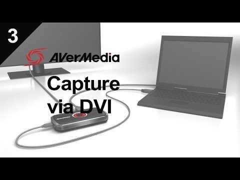 How to Capture Laptop with AVerMedia LGP Lite via DVI