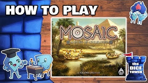 Mosaic: A Story of Civilization - How to Play Board Game. With Stella & Tarrant