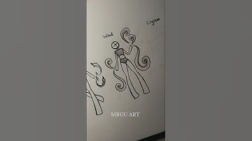 How I draw body stickman element Tutorial✏️ #drawing #tutorial #howtodraw #sketch #art