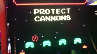 Space invaders frenzy at flashback arcade