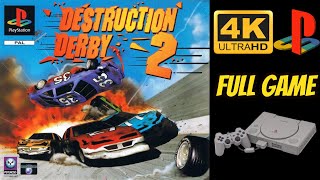Destruction Derby 2 | PS1 | 4K60ᶠᵖˢ UHD🔴| Longplay Walkthrough Playthrough Full Movie Game
