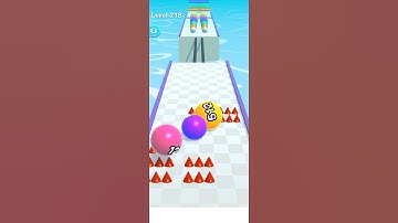 Ball Run 2048 Gameplay walkthrough part All levels #shorts