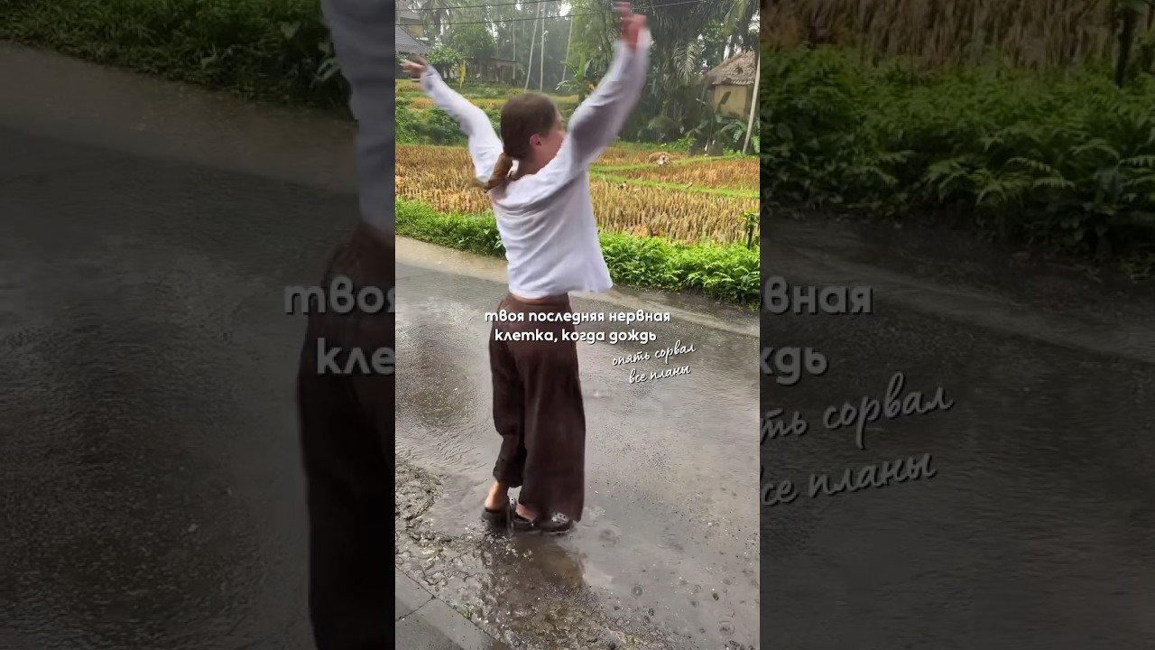 Сезон дождей на Бали ощущается примерно так 