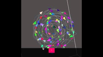 Nature of Code: Particle Flocking