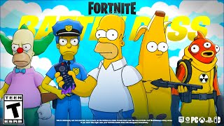 Fortnite Simpsons Battle Pass Overview Trailer