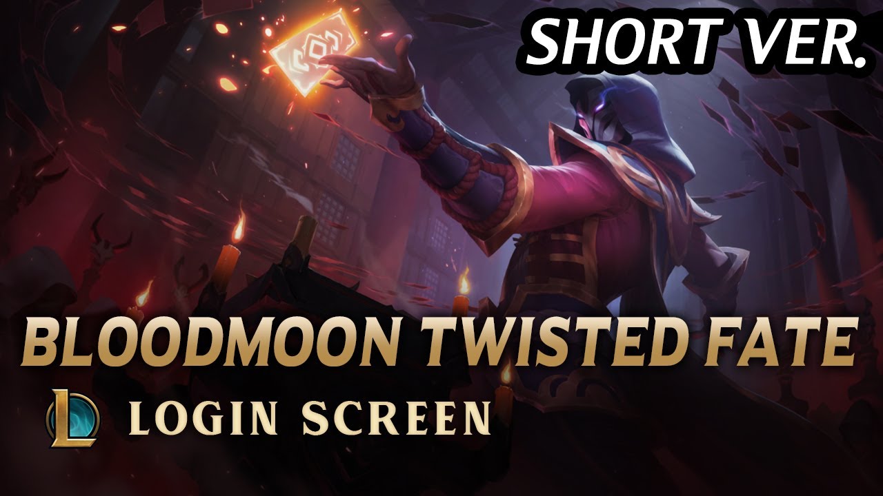 Artstation Bloodmoon Twisted Fate Login Screen Fanmade Artstation Bloodmoon Twisted Fate Login Screen Fanmade