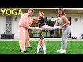 EXTREME FAMILY YOGA CHALLENGE!!! **HILARIOUS**