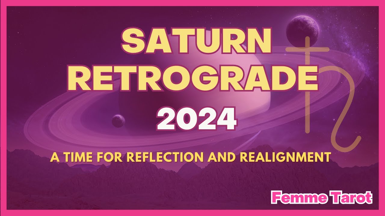 Embrace this MAJOR Shift What Saturn Retrograde 2024 Means for You
