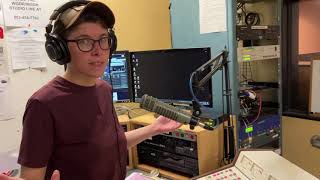 How to use the Comrex studio phone gear.