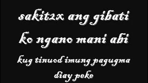 Dili Nako Sa Imoha Lyrics