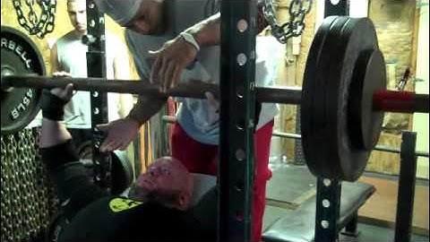 Joey Smith - Week 2 Day 1 - Bench Rep Day - Cube Training Method @ Nebobarbell 01/30/13