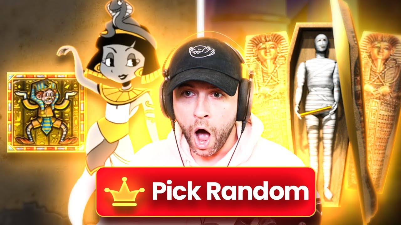 THIS BUTTON picks RANDOM SLOTS... and I HAVE TO BONUS ON THEM!! (Bonus ...