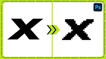 [ Photoshop Tutorial ] Create 8-Bit Text Effect in Photoshop