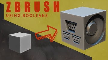 ZBrush Quick Tip Series: Live Boolean