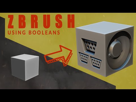 ZBrush Quick Tip Series: Live Boolean's
