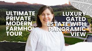 Ultimate Private Modern Farmhouse Tour | Luxury Gated Estate for sale in Ione, California!