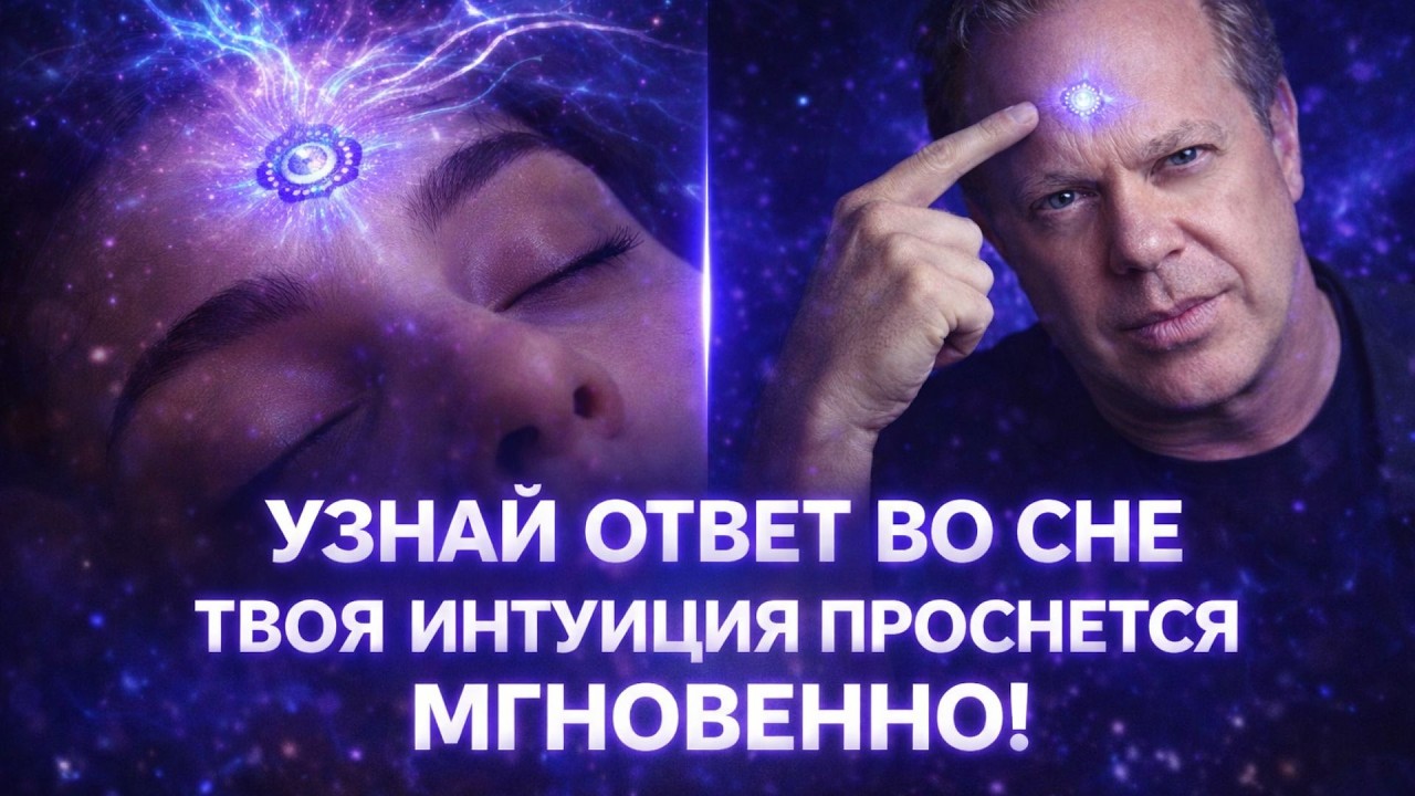 ЗАДАЙ ЛЮБОЙ ВОПРОС ПЕРЕД СНОМ, И УТРОМ ТЫ БУДЕШЬ ЗНАТЬ ОТВЕТ!Мощная Практика Ясновидения