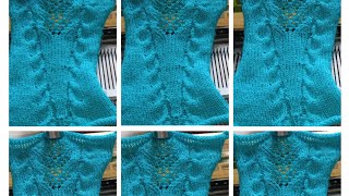 simple knitting machine's triangle keval mens or womens pattern 🙏🏻