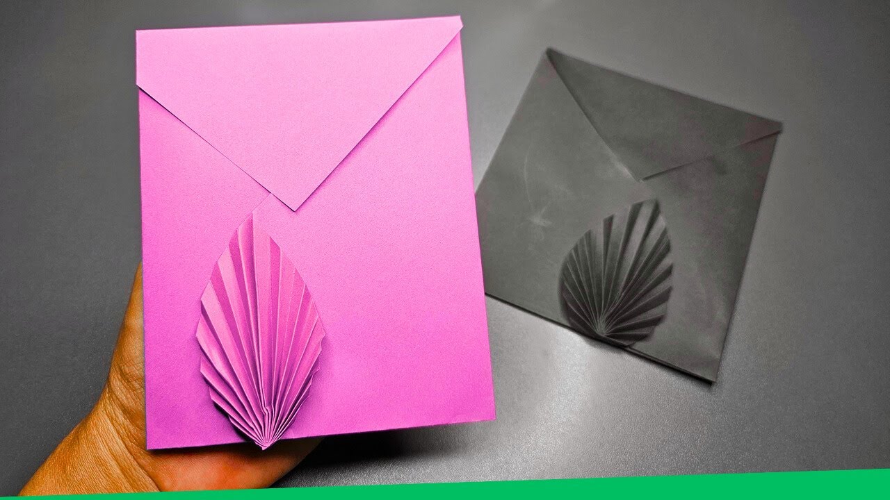 Rectangular envelope sizes - origami packaging ideas - envelope