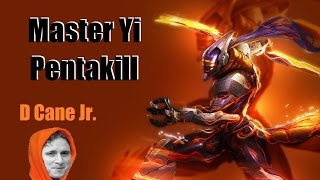 Master Yi  - Pentakill SCRIPT! Kappa [Patch 6.15, Platinum 2]