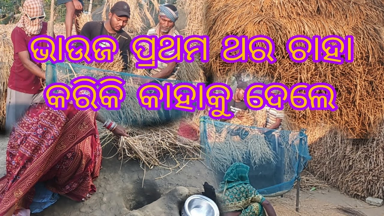 ଭାଉଜ ପ୍ରଥମ ଥର ଚାହା କରିକି କାହାକୁ ଦେଲେ