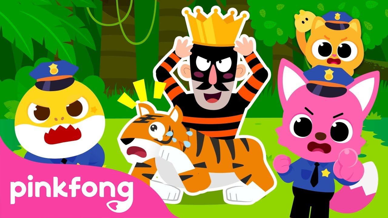 [NEW] 🐵Veo, Veo Jungle Thieves | Catch the Thief | Pinkfong the Police | Pinkfong Official