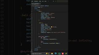 CSS Magic: Create a Bouncing Ball Animation 🎾