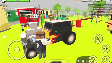 Craft Theft War Multiplayer Shooter Game   Unity Source Code