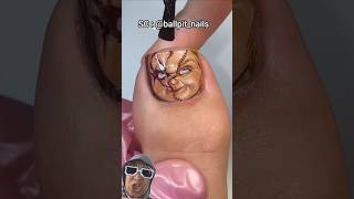 KUKU TEMA HALLOWEEN! ballpit_nails #dubbing #nailart #kuku #naildesign #halloween #horror