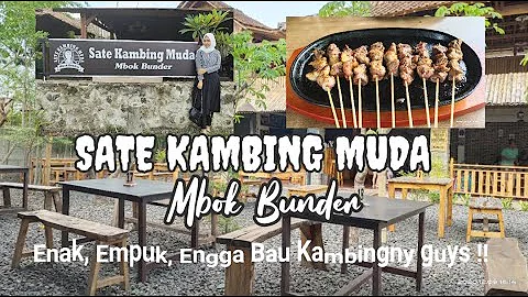 Kuliner Cilegon SATE KAMBING MUDA Mbok Bunder || Enak, Empuk, Engga Bau Kambingnya