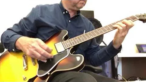 Slow blues in G with a finished scale
