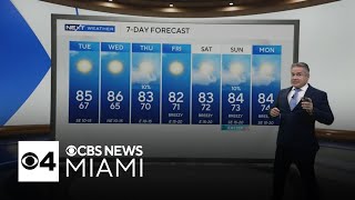 South Florida weather for Monday 4/14/25