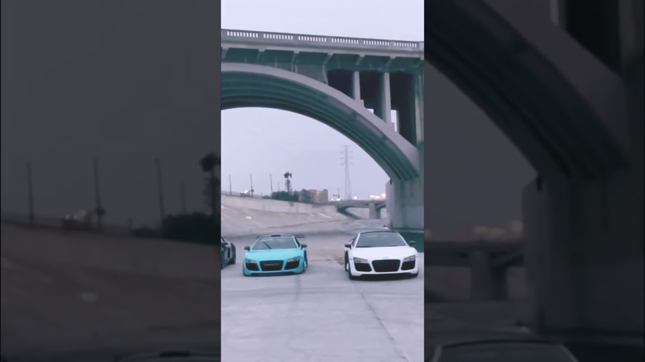 Audi R8 Photoshoot Next to the LA River 🏎️💨 