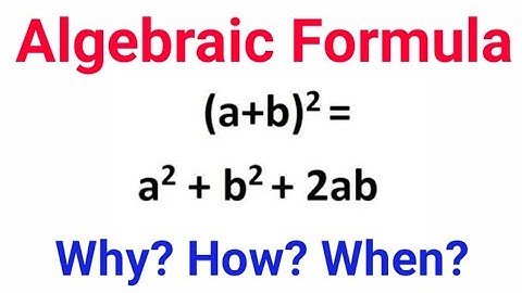 Exercise 2.6 Class 7 Maths New Book | A plus b whole square Formula | Algebraic formula & Identities