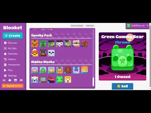 I Got The Green Gummy Bear Blook!! | Blooket - YouTube