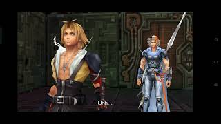 Final Fantasy [Dissidia 013] Gameplay on PSP Chapter 5 Tidus Story [Tidus vs Jecht]