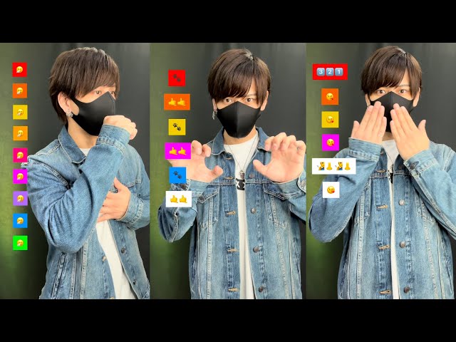 【TikTok medley】eazy dance tutorial TAKAHARU emoji challenge trend 2024 🕺🕺🕺 class=