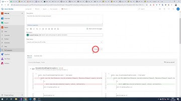 Creating pull request in azure devops