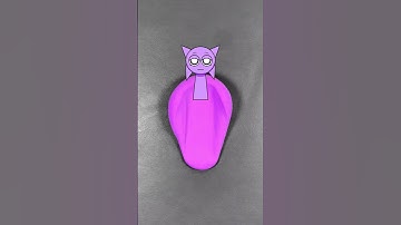 Squid Game satisfy mixing Guess the mixed color #satisfying  #squidgame2  #sharkzhan #sprunki