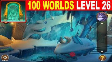 100 Worlds LEVEL 26 Walkthrough - Escape Room Game 100 Worlds Guide