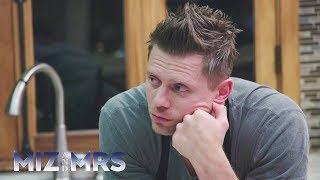 Mocha the dog interrupts a serious talk between The Miz and Maryse: Miz & Mrs. Preview, Aug. 7, 2018 screenshot 3