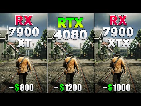 RX 7900 XT vs RTX 4080 vs RX 7900 XTX - Test in 8 Games