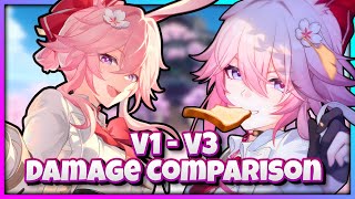 V3 Evanescia Is Good Stop Underestimating Her Dps Comparison Honkai Star Rail