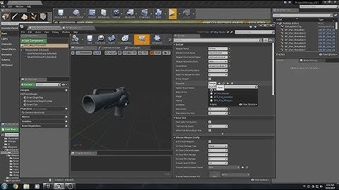 Unreal Engine 4  - Tutorial MP TPS V01 -  Weapons System PT1